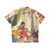Indie Rock Hawaiian Shirt with Animal Collective 'Feels' Design - Back