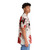 Vibrant red geisha Hawaiian shirt with Japanese art inspired design - People Pight