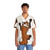 Red fox clinging to a Hawaiian shirt - People Front