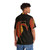 Red dragon Hawaiian shirt with fantasy graphics - People Back
