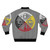 Sacred Hoop Medicine Wheel Bomber Jacket with Native American inspired design - Back