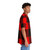 Large check pattern red and black buffalo plaid hawaiian shirt - People Pight