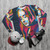 Abstract Geometric Joan Baez Pop Art WPAP Sweatshirt - flat lay