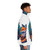 Legendary animals pastel 3D puffer jacket with a fantasy art design - men side right