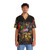 Black culture Hawaiian shirt design featuring geek and nerd elements - People Front