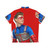 Kid Danger Red Hawaiian Shirt - Back