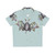 Butterbat Hawaiian shirt with fantasy creature inspired floral print
