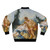 Daphnis and Chloe bomber jacket featuring the painting by François Boucher - Back