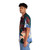 Iris abstract pattern hawaiian floral shirt - People Left