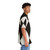 Black and white harlequin pattern Hawaiian shirt - People Pight