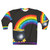 A cozy sweatshirt featuring the iconic pot of gold at the end of the rainbow, a symbol of Irish luck and prosperity.