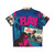 Ray Charles Hawaiian Shirt featuring "Ballad in Blue" - Back