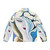 Layla Puffer Jacket featuring Eric Clapton and Cream music inspired design - Back