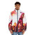 Lavagirl puffer jacket featuring a nature-inspired design - men front
