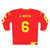 Andreas Iniesta #6 Spain National Team Football Sweatshirt - Back