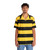 Bumble bee Hawaiian shirt with bright yellow and black stripes - People Front