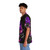 Anime Hawaiian shirt with rose pattern and dragon ball z elements - People Left