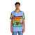 Intermission Hawaiian Shirt featuring movie theater and snacks design - People Front