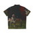 Interlude Cosmic Hawaiian Shirt featuring surreal nature and cosmic elements - Back