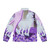 The Last Unicorn Lilac Purple Forest Puffer Jacket - Back