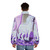 The Last Unicorn Lilac Purple Forest Puffer Jacket - men back