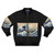 Bomber jacket featuring the iconic "The Great Wave off Kanagawa" artwork by Katsushika Hokusai