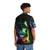 Intergalactic Astronaut Cat Hawaiian Shirt - People Back