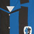 Inter Milan Ambrosiana Hawaiian Shirt - Detail