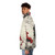 A cozy and stylish puffer jacket featuring a fantasy-inspired "Last Leaf" design, perfect for outdoor adventures in the autumn woods. - men side left