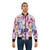 My Little Pony FIM Friendship is Magic Bomber Jacket with Twilight Sparkle, Applejack, Rarity, Pinkie Pie, Rainbow Dash, and Fluttershy - Lifestyle