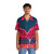 Ronaldinho-inspired star pattern hawaiian shirt - People Front