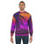 Retro 80s sunset synthwave sweatshirt - men