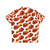 Vibrant buffalo chicken wing patterned Hawaiian shirt - Back