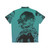 Alfred Hitchcock Collage Gradient Hawaiian Shirt - Back