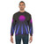 80s Digital Horizon Sunset Aesthetic Sweatshirt - men