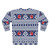 8-Bit Buffalo Bills Winter Sweatshirt - Back