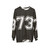 Jersey Number 73 Sports Sweatshirt - hanging
