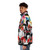 Ladytron Collage Puffer Jacket - Stylish winter jacket for electronic music fans - men side left