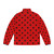 Ladybug pattern puffer jacket - Back