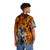 Ikki The Phoenix Flaming Bird Hawaiian Shirt - People Back