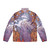Lady Amalthea, the protagonist from the classic fantasy film "The Last Unicorn", featured on a colorful puffer jacket - Back