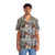 Iconic pop art Hawaiian shirt featuring pop culture and music references - People Front