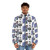 Matt Foley "Van Down by the River" Puffer Jacket featuring a classic 90s comedy design - men front