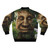 Wise tree meme bomber jacket with a funny oak meme design - Back