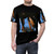 Stylish concert t-shirt with graphic music design - men front