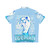 Iceman Hawaiian Shirt with Snowflake and Ice Motif - Back