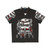 Broken Skull Castlevania-Inspired Hawaiian Shirt