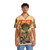 Broccozilla Hawaiian Shirt with Retro Anime-Inspired Vegetable Print - People Front