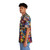 Broadway Theater Hawaiian Shirt with New York City and Musical Theater Motifs - People Left
