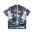 Raiden Stance Metal Gear Hawaiian Shirt - Back